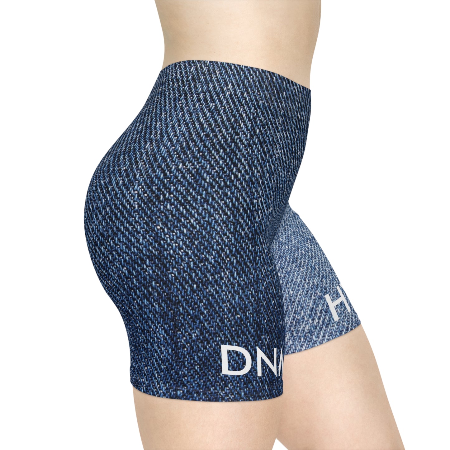 DNMHVN Twill Print Biker Short