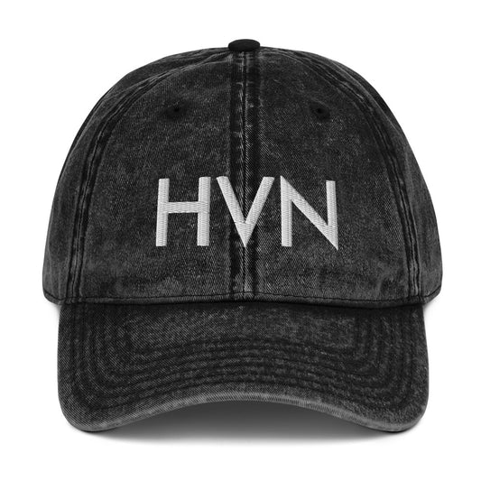 HVN Denim Textured BallCap