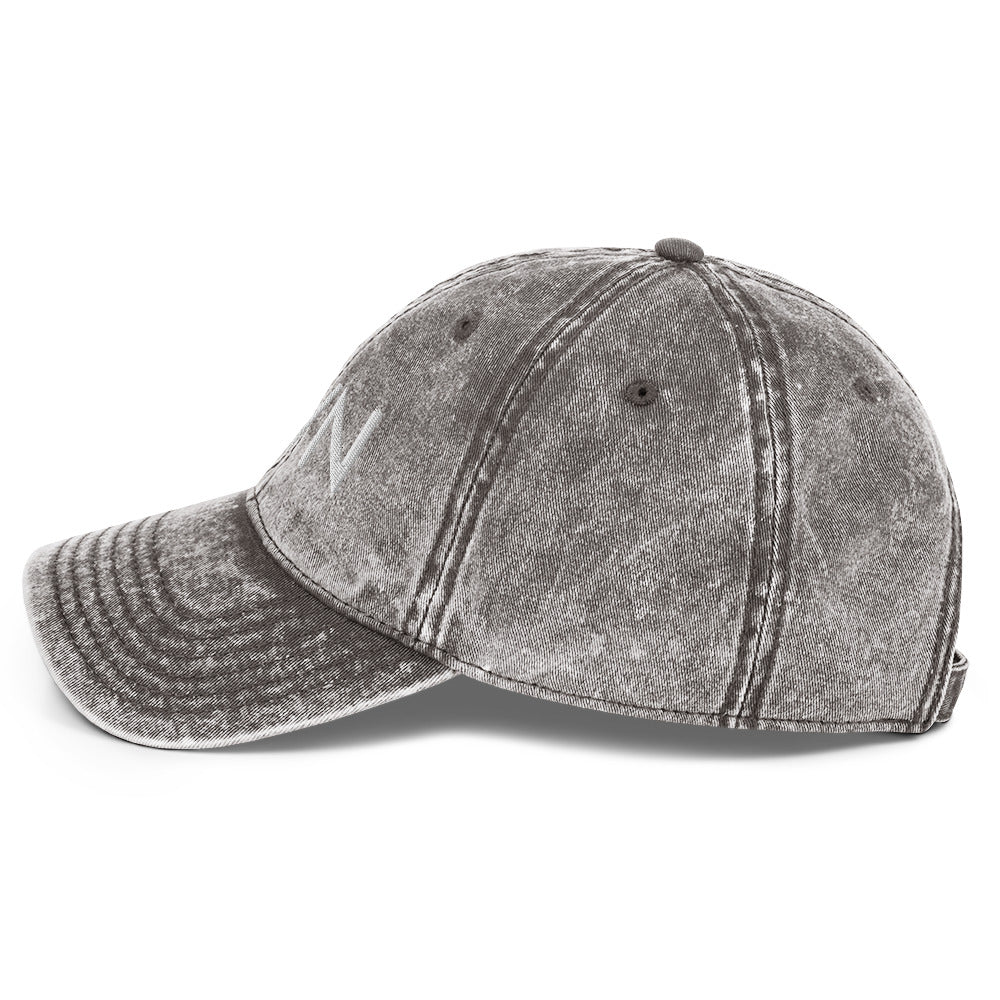 HVN Denim Textured BallCap