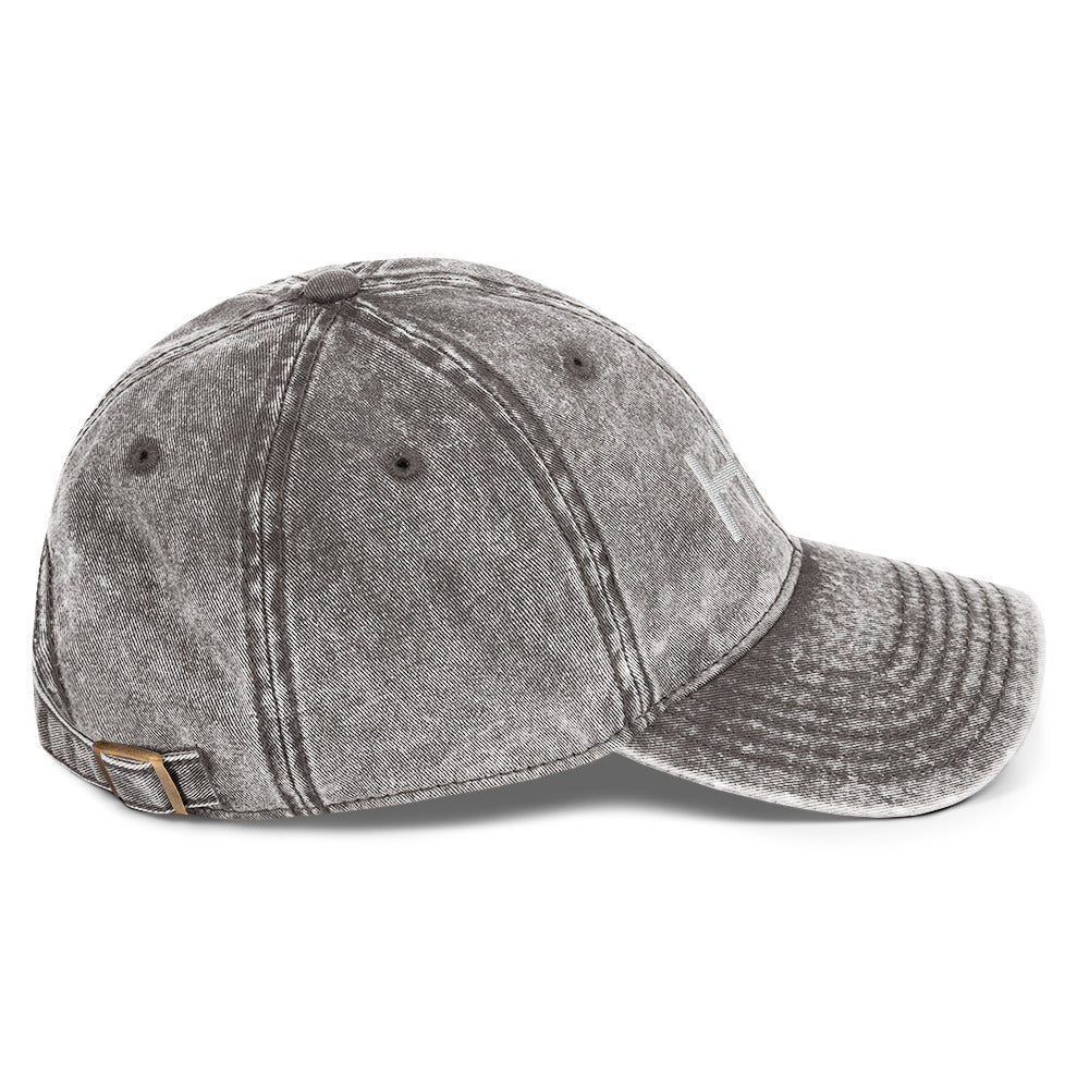 HVN Denim Textured BallCap