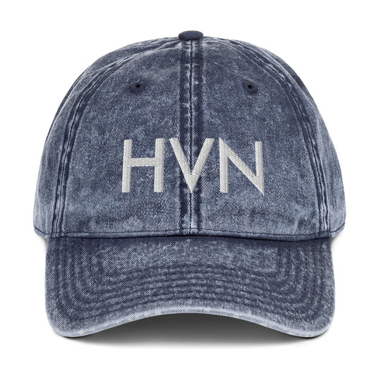 HVN Denim Textured BallCap