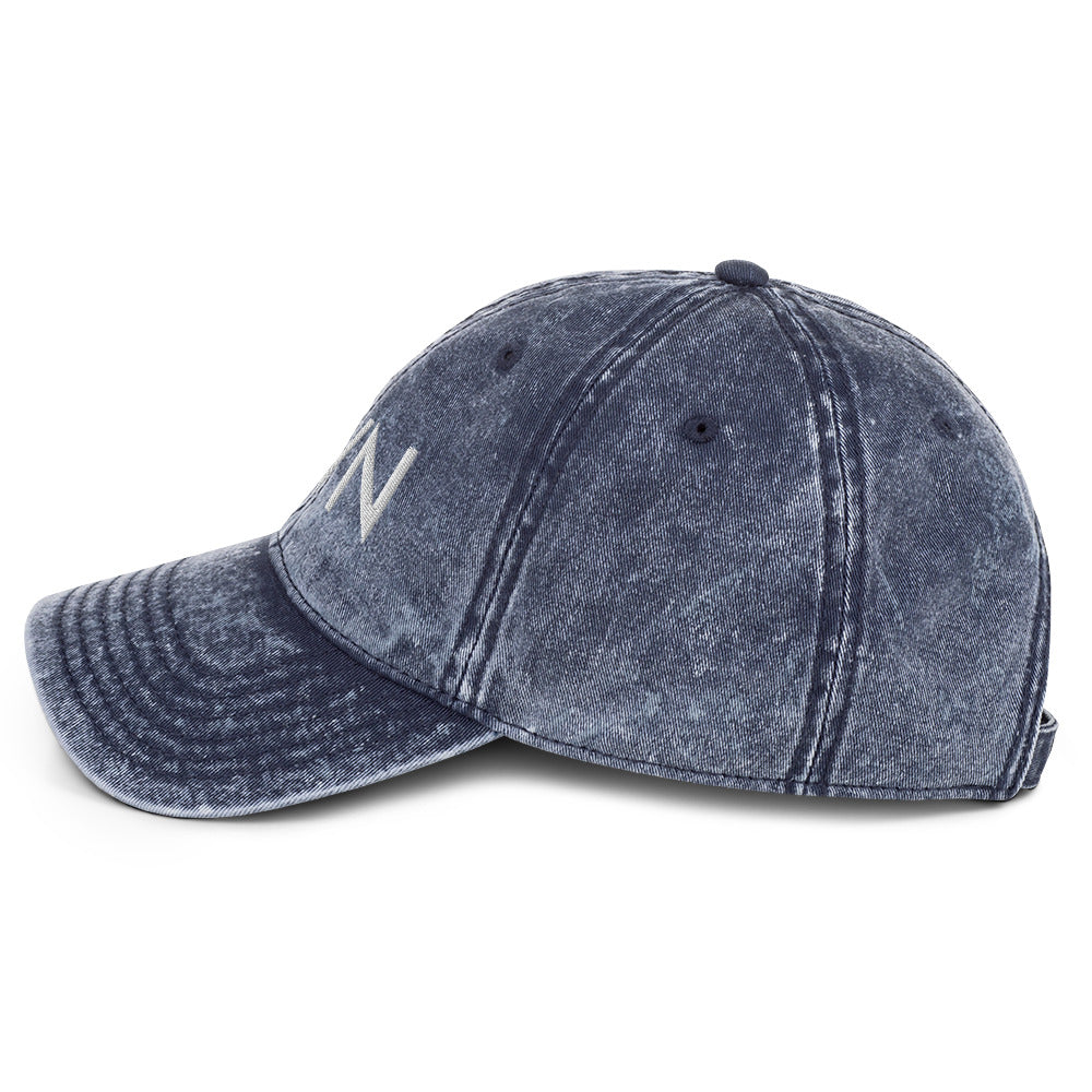 HVN Denim Textured BallCap