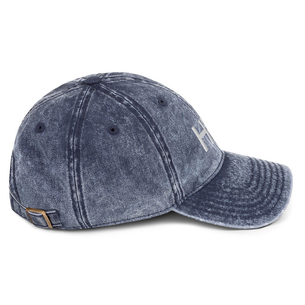 HVN Denim Textured BallCap