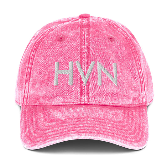 HVN Denim Textured BallCap